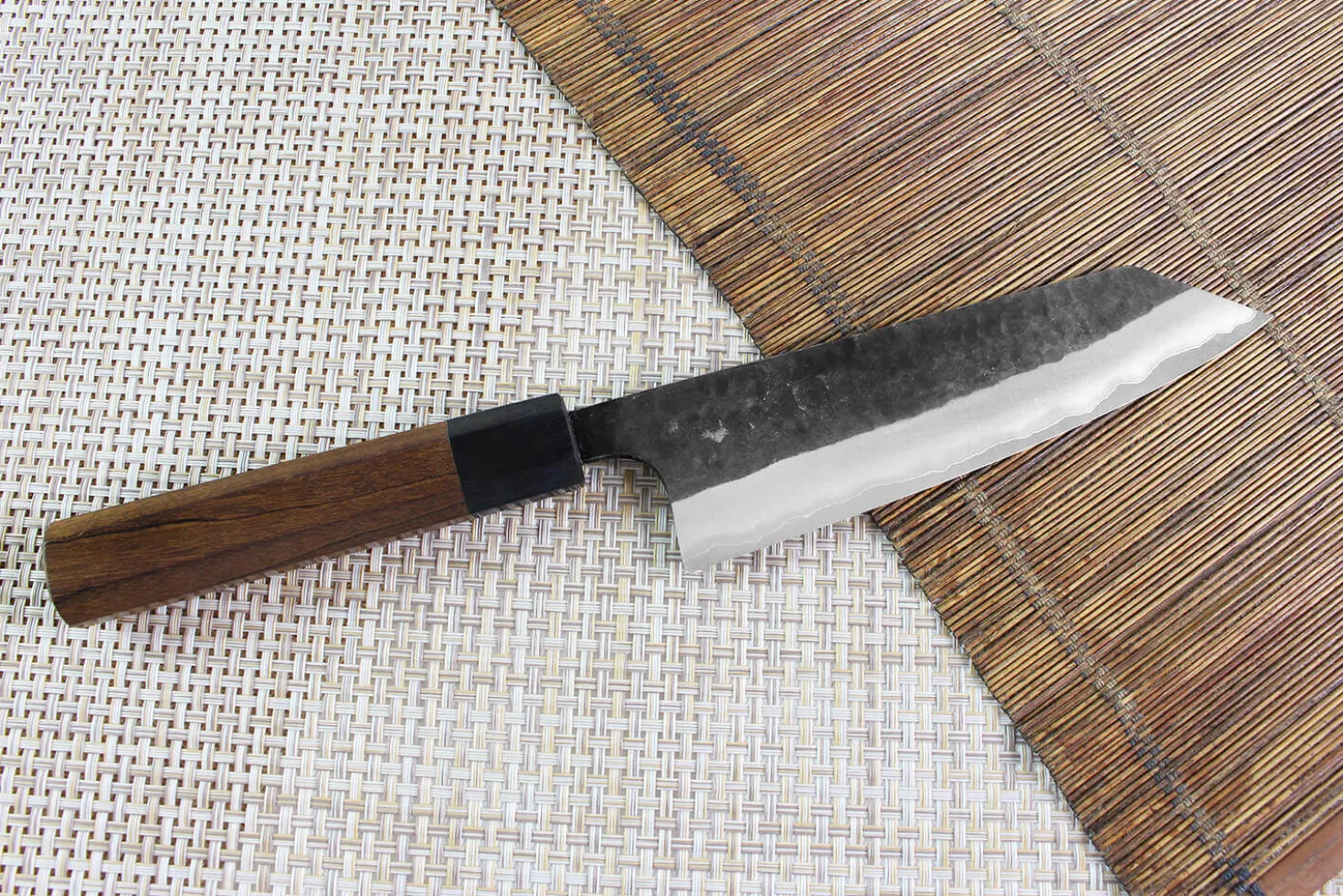 Couteau bunka japonais artisanal Anryu AS 17cm