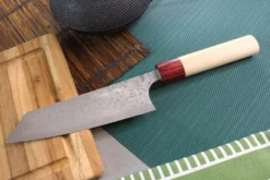 Couteau bunka japonais artisanal Masakage Kiri 17cm damas 49 couches