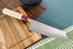 Couteau bunka japonais artisanal Masakage Kiri 17cm damas 49 couches