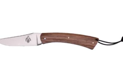 Couteau Camembert Sauveterre artisanal plein manche olivier 11cm
