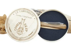 Couteau Camembert Sauveterre artisanal plein manche pistachier 11cm