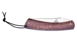Couteau Camembert Sauveterre artisanal plein manche noyer 11cm