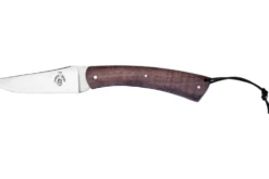 Couteau Camembert Sauveterre artisanal plein manche noyer 11cm
