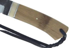 Couteau Citadel 63122 Nordic 2009 lame 12cm manche bambou avec bague en os + étui cuir