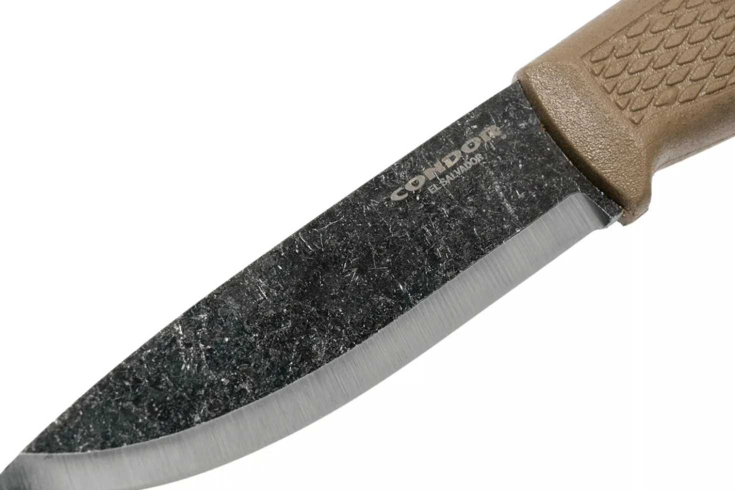 Couteau Condor Terrasaur Désert 63846 lame 10,5cm manche polypropylène tan + étui