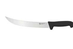 Couteau à découper professionnel Ambrogio Sanelli Supra noir lame étroite