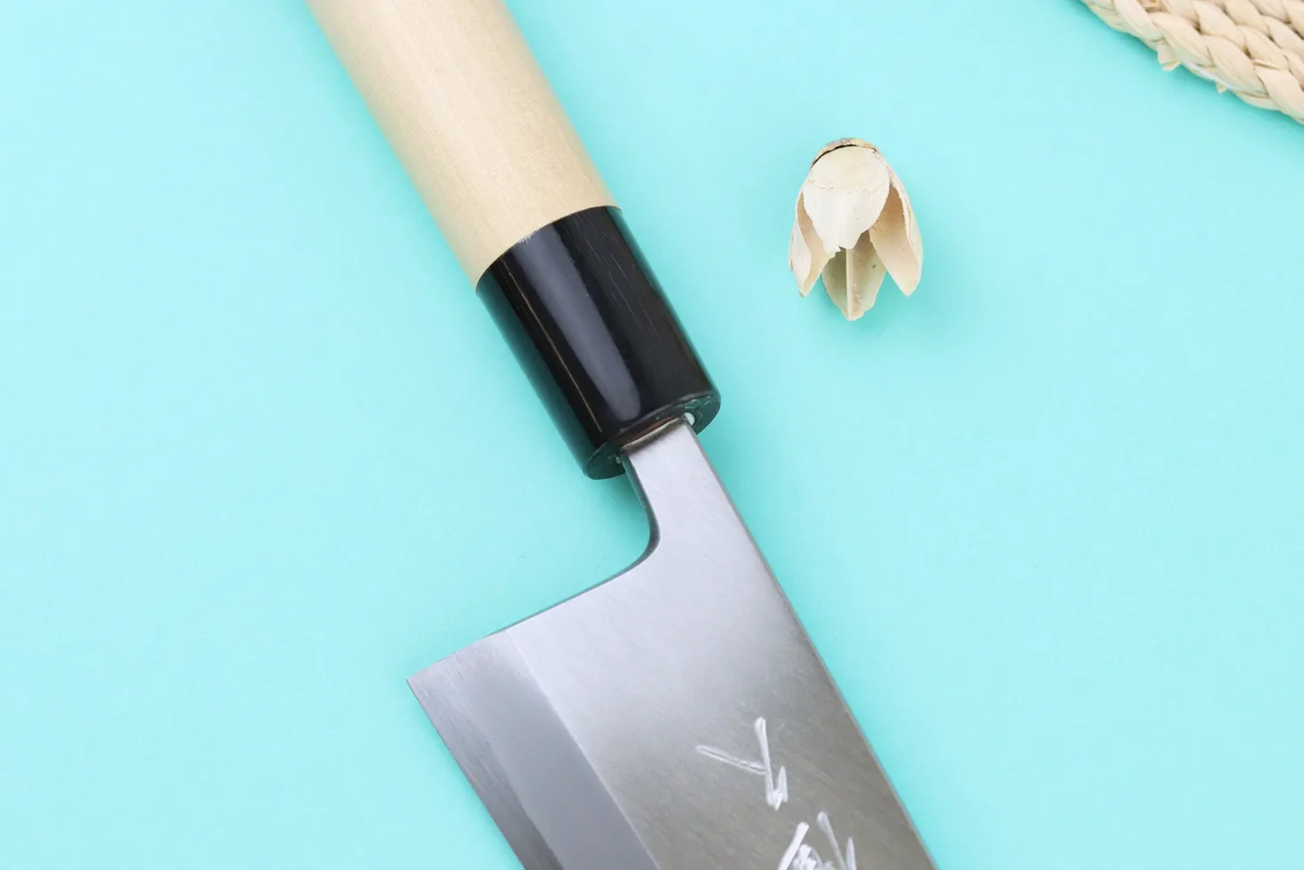 Couteau deba 18cm japonais artisanal Tsunehisa WS2