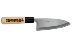 Couteau deba japonais artisanal Yoshihiro Jyosaku White 2 steel 15cm