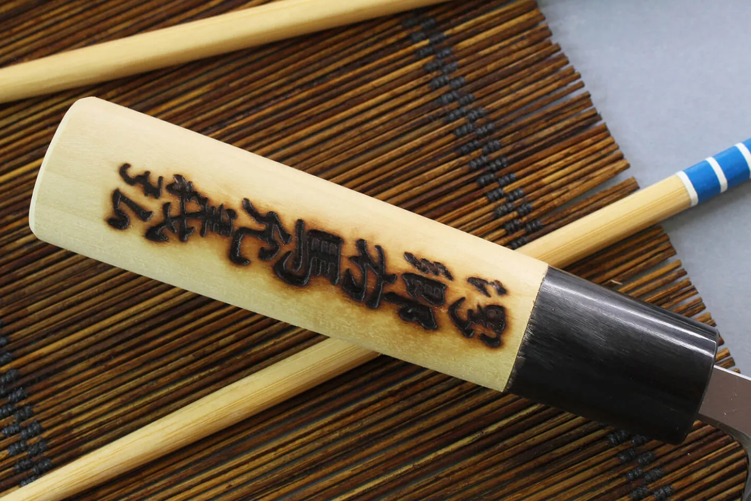Couteau deba japonais artisanal Yoshihiro Jyosaku White 2 steel