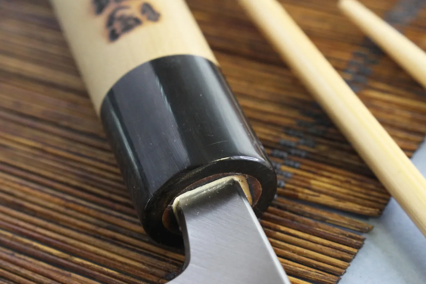 Couteau deba japonais artisanal Yoshihiro Jyosaku White 2 steel