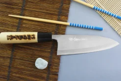 Couteau deba japonais artisanal Yoshihiro Jyosaku White 2 steel