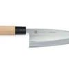 Couteau Deba japonais Chroma Haiku 17cm manche Honoki