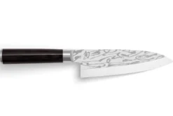 Couteau Deba japonais KAI Shun Pro Sho 16,5cm tranchant asymétrique