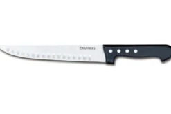 Couteau de boucher Bargoin Classic 4 rivets lame alvéolée 30cm