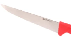 Couteau de boucher 28cm manche rouge Fischer