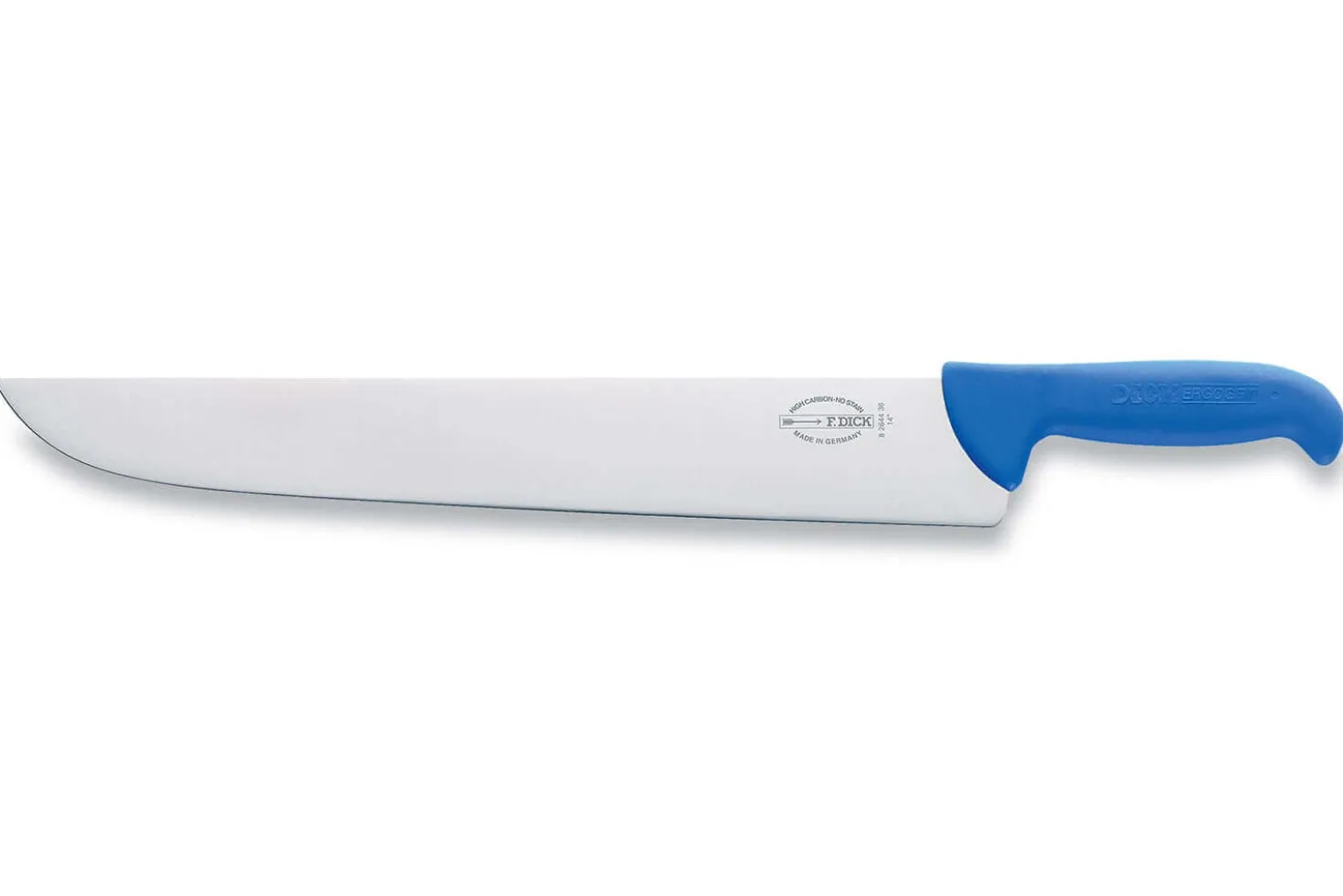 Couteau de boucher Dick Ergogrip lame 36cm manche bleu