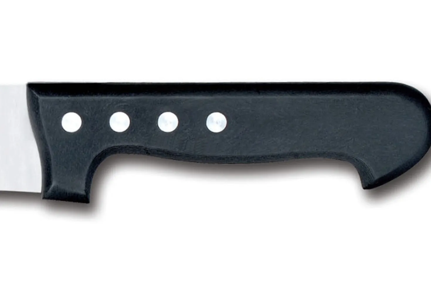 Couteau de boucher lame alvéolée 23cm Classic 4 rivets Bargoin