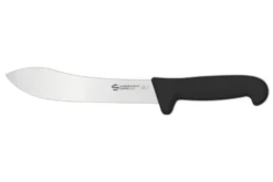 Couteau de boucher professionnel Ambrogio Sanelli Supra noir