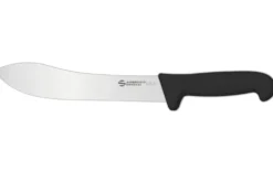 Couteau de boucher professionnel Ambrogio Sanelli Supra noir
