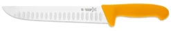 Couteau de boucher pro Giesser lame alvéolée 24cm 4025
