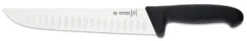 Couteau de boucher pro Giesser lame alvéolée 24cm 4005