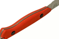 Couteau de chasse Benchmade Flyway 15700 lame 6,9cm manche G10 orange + étui Boltaron