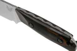 Couteau de chasse Benchmade Hidden Canyon Hunter 15017 lame 7cm manche bois + étui en cuir