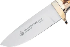 Couteau de chasse Puma IP Elk Hunter Stag 304410 lame 10,4cm manche bois de cerf + étui en cuir
