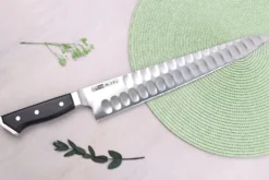 Couteau de chef alvéolé japonais Glestain K Series 33cm