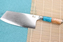 Couteau de chef chinois 20cm Kutoyama damas Azur