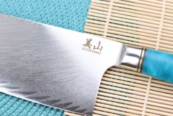 Couteau de chef chinois 20cm Kutoyama damas Azur