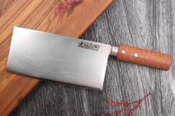 Couteau de chef chinois 17,5cm Wusaki Padouk San Mai