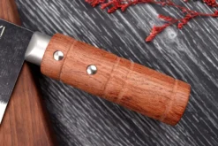 Couteau de chef chinois 17,5cm Wusaki Padouk