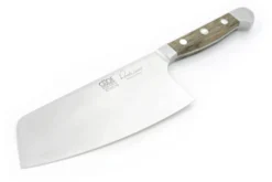 Couteau de chef chinois Güde Alpha Chêne 16cm en acier forgé