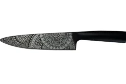 Couteau de chef 20cm Homey's by Schiffmacher manche en inox noir