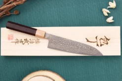Couteau de chef 18cm japonais artisanal Takeshi Saji VG10 Gold