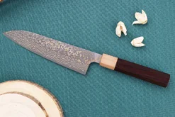 Couteau de chef 18cm japonais artisanal Takeshi Saji VG10 Gold