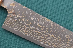 Couteau de chef 18cm japonais artisanal Takeshi Saji VG10 Gold