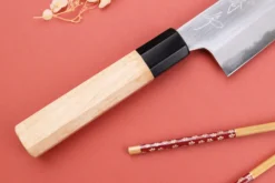 Couteau de chef 21cm japonais artisanal Naoki Mazaki WS2 poli