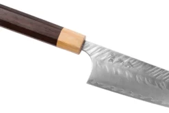Couteau de chef 21cm japonais artisanal Yoshimi Kato SPG Strix V-Tsuchime