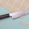 Couteau de chef 21cm japonais artisanal Nakamura Kaishin Ginsan Damas