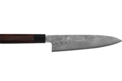 Couteau de chef 21cm japonais artisanal Nakamura Kaishin Ginsan Damas