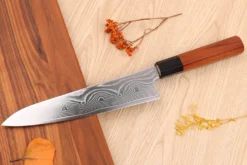 Couteau de chef 21cm japonais artisanal Sakai Takayuki Super Gold Strix