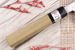 Couteau de chef 18cm japonais artisanal Fujiwara Maboroshi manche en magnolia