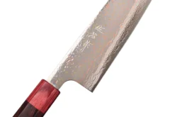 Couteau de chef 21cm japonais artisanal Takeshi Saji VG10 Rainbow