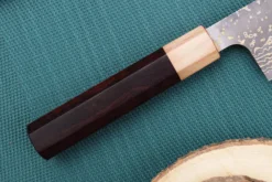 Couteau de chef 21cm japonais artisanal Takeshi Saji VG10 Gold
