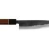 Couteau de chef 18cm japonais artisanal Yuzo Black Nashiji