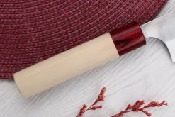 Couteau de chef 18cm japonais artisanal Masakage Yuki Shirogami 2