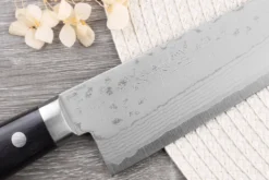 Couteau de chef 18cm japonais artisanal Masutani VG10 Damas