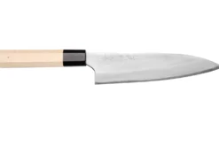 Couteau de chef 18cm japonais artisanal Naoki Mazaki WS2 poli